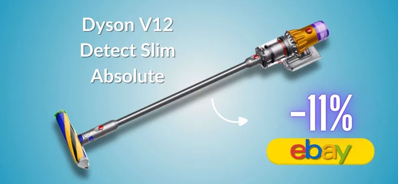 Dyson V12 Detect Slim Absolute spazza via lo sporco a prezzo irrisorio