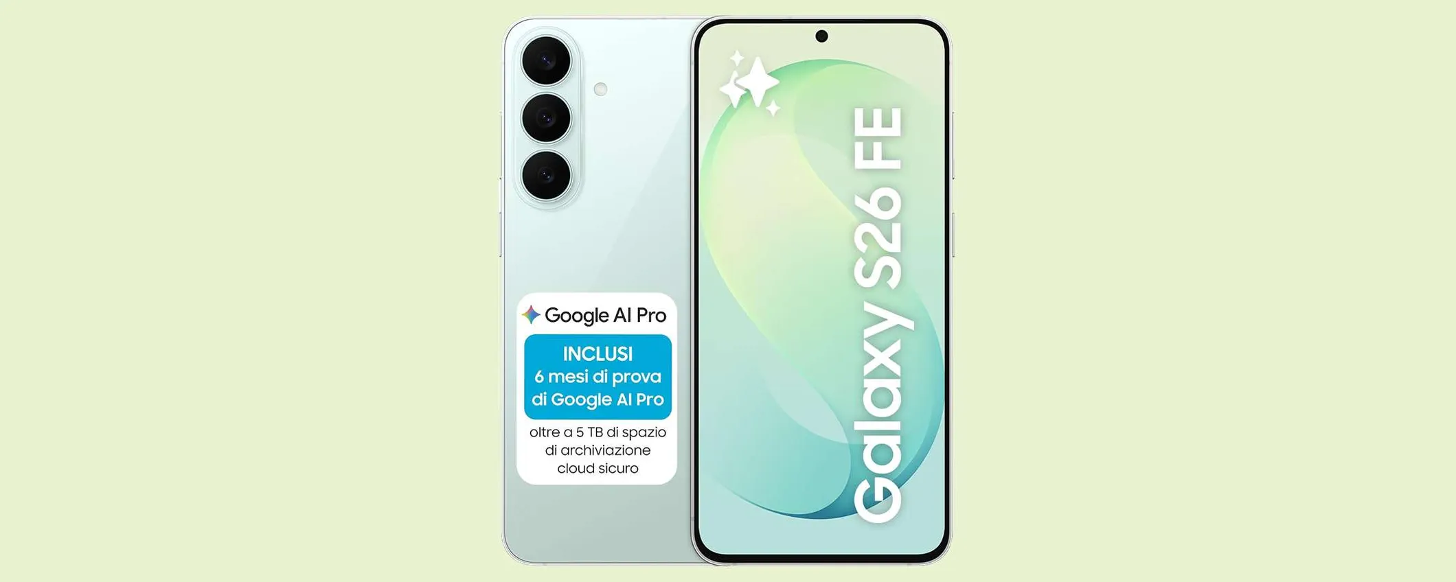 Doppio sconto per Samsung Galaxy S26 FE, che crolla di oltre 180€