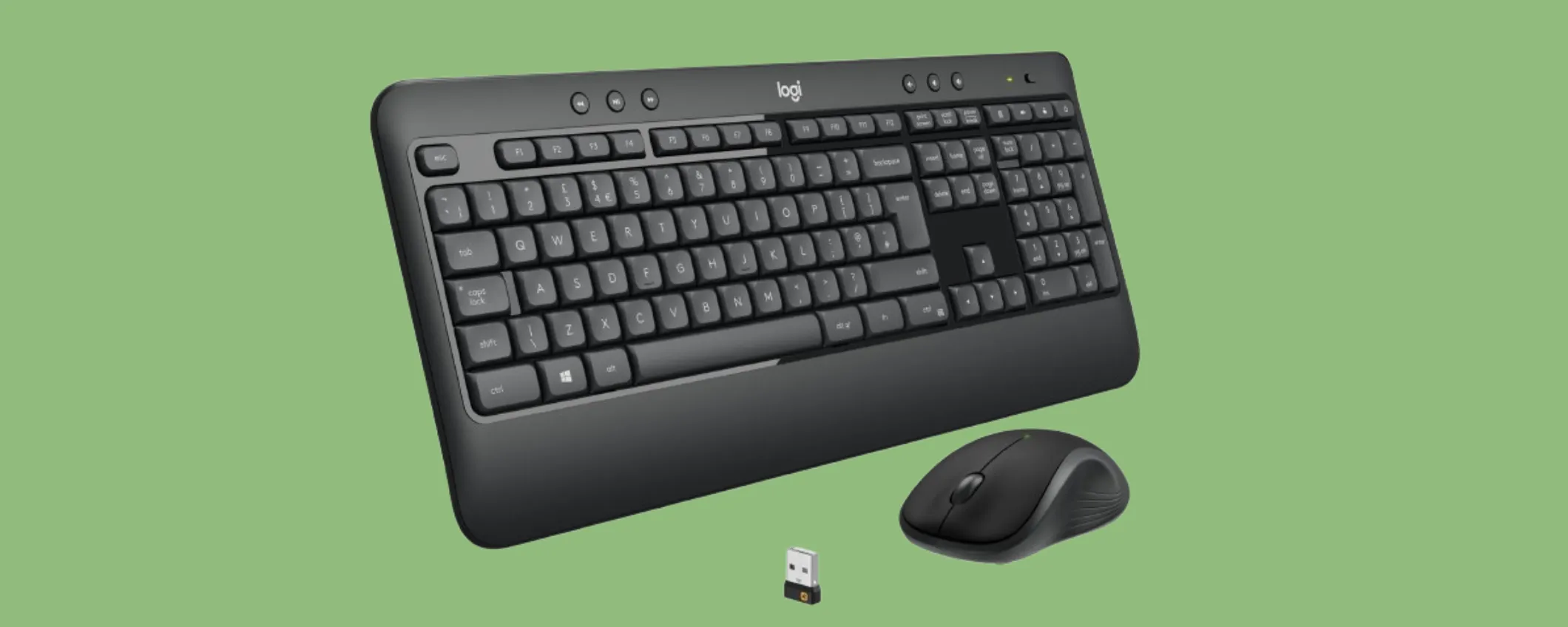 Tastiera e mouse wireless Logitech a metà prezzo