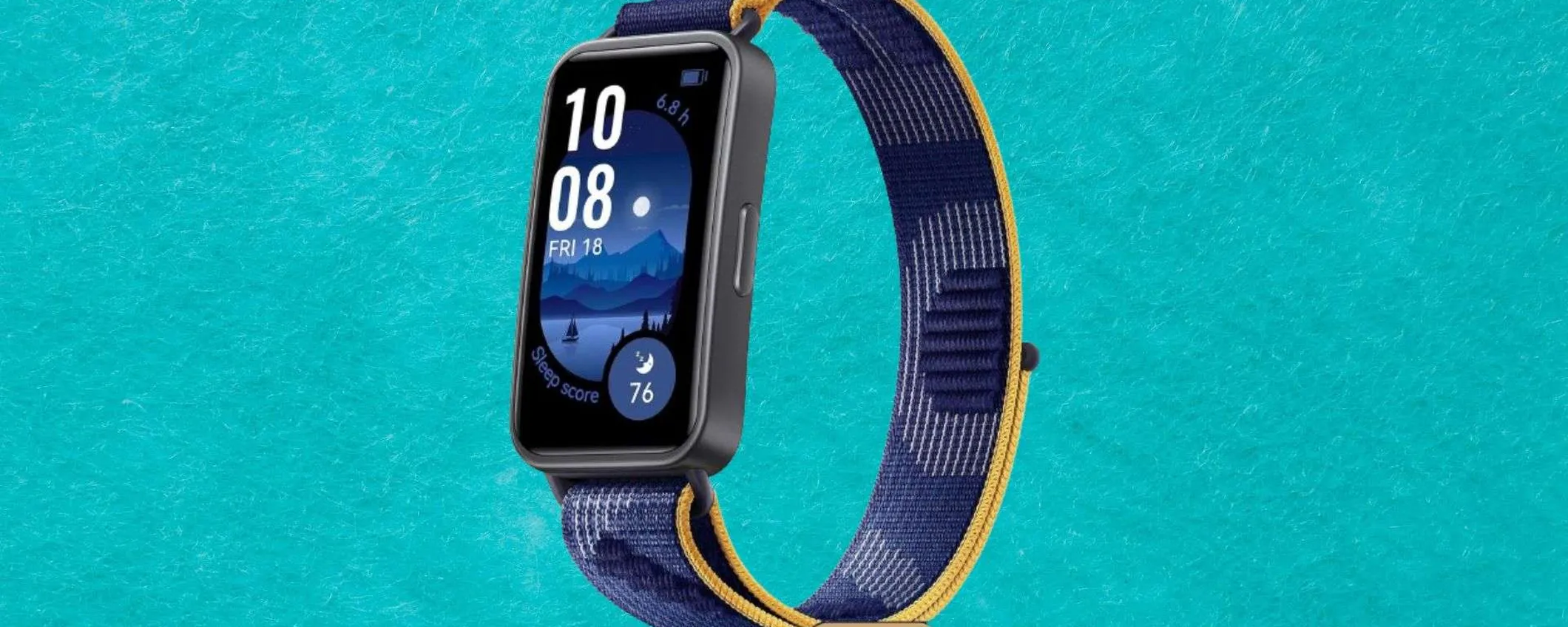 Huawei Band 9 in offerta al miglior prezzo di sempre: stupenda e avanzata