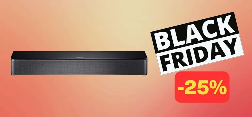 Soundbar Bose in ottimo SCONTO per il Black Friday (-25%)