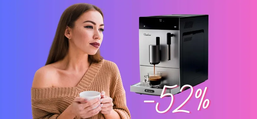 Ariete Diadema: la macchina automatica per espresso e cappuccio come al bar