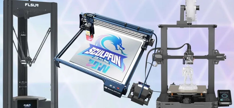 GeekBuying è impazzito: stampanti 3D e incisori laser a prezzo MINUSCOLO
