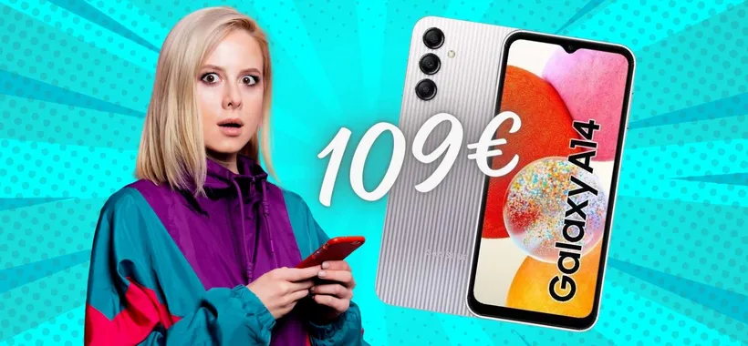 Samsung Galaxy A14 al PREZZO più BASSO del WEB su eBay (109€)