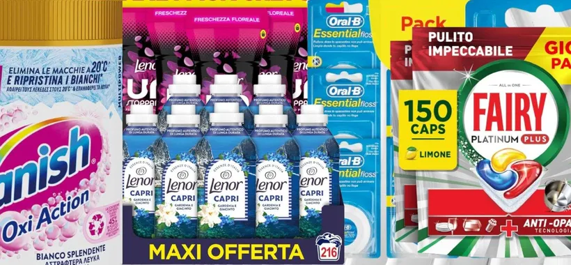 Vanish, Finish, Napisan, Oral-B e non solo: promo scorta Amazon WOW da 2,83€