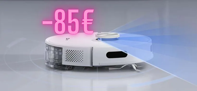 Robot aspirapolvere e lavapavimenti EZVIZ con navigazione LiDAR
