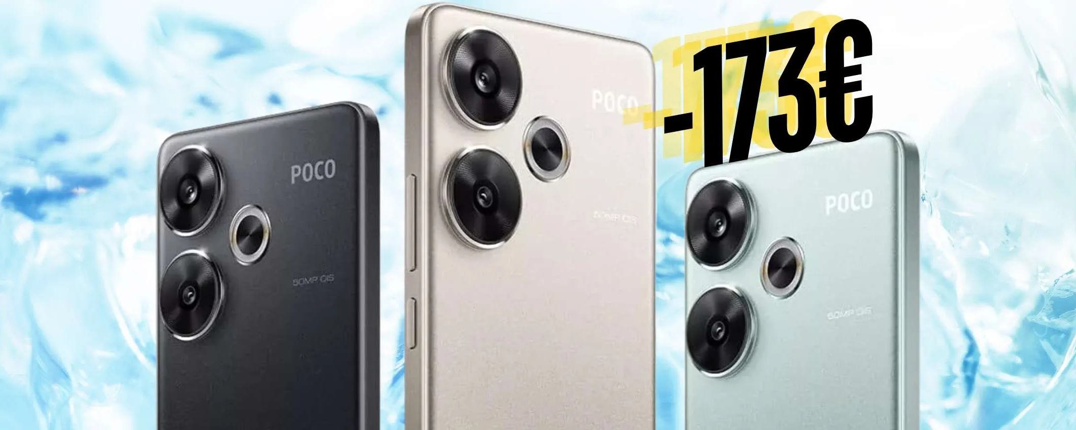 Poco F6 5G (12/512GB) con caricatore da 90W incluso a super prezzo