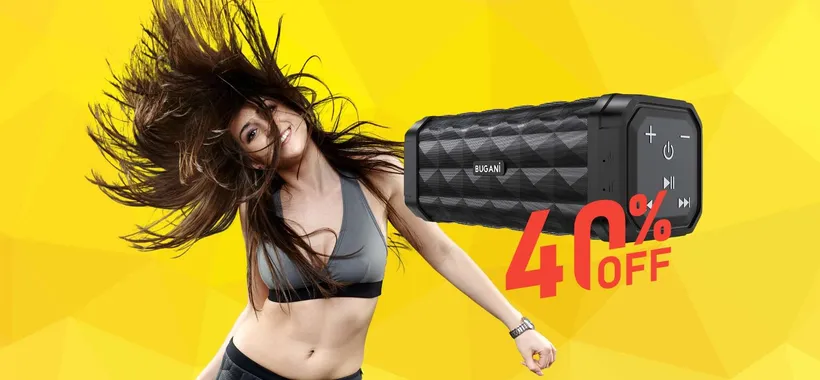 Musica dove vuoi con questo speaker Bluetooth portatile al 40%