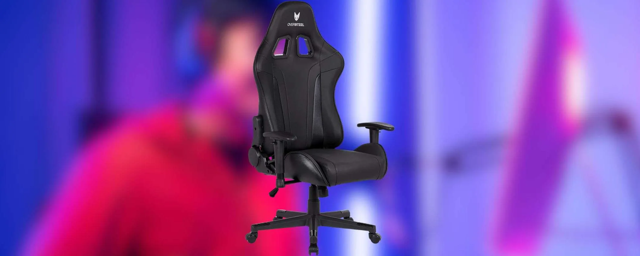 FUORITUTTO Amazon: sedia da gaming Oversteel a prezzo SBRICIOLATO (-50%)