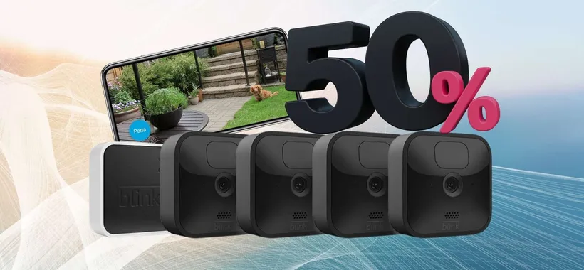 Blink Outdoor: kit con 4 videocamere di sicurezza a METÀ PREZZO