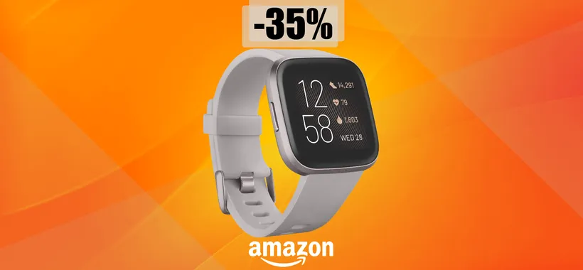 Fitbit Versa 2 con Alexa: SCONTO irripetibile solo su Amazon (-70€)