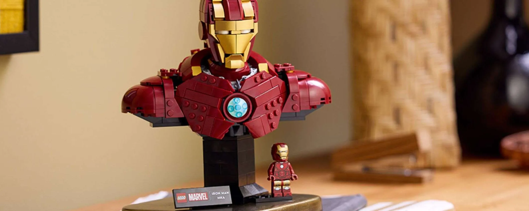 Il fantastico busto LEGO di Iron Man è su Amazon a un super prezzo