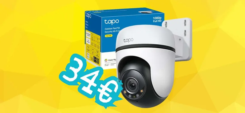 Prezzo tagliato del 42% sulla telecamera WiFi Tapo C500, ora tua a 34€