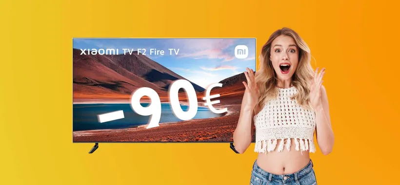 Xiaomi F2: smart TV da 43 pollici 4K UHD a 90€ in MENO su Amazon