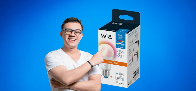 Lampadina Smart in sconto: per accenderla basta la tua voce