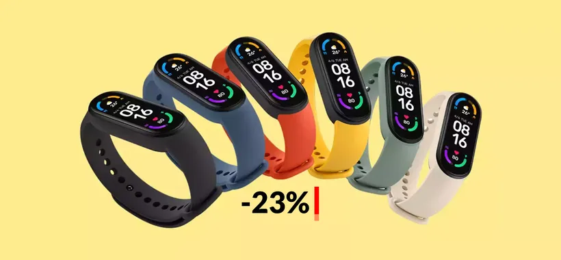 Xiaomi Smart Band 6 è l'AFFARE del giorno: MINIMO storico a 34€