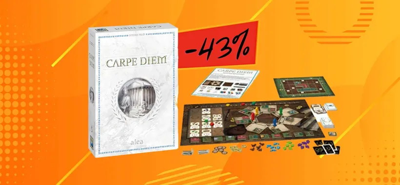 Carpe Diem: il gioco di strategia più amato è tuo a MENO di 23€
