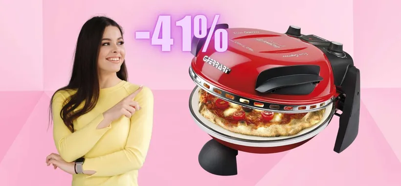 G3 Ferrari: con questo fornetto fai la pizza in 5 MINUTI (-41%)