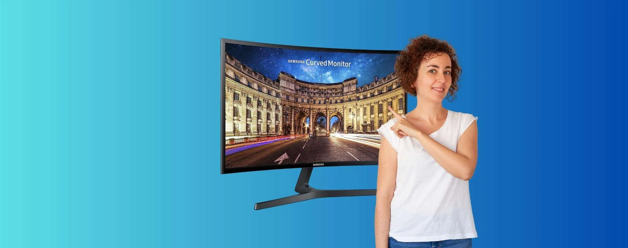 Samsung Monitor Curvo 24