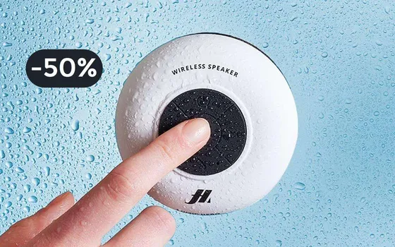 Cassa Bluetooth a METÀ PREZZO: la tua musica OVUNQUE (9€)