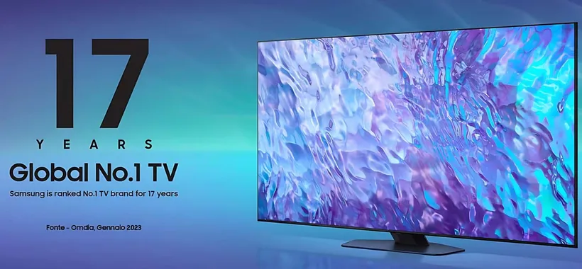 Samsung TV Series 8 4K 55" QLED al 59% di SCONTO su Unieuro