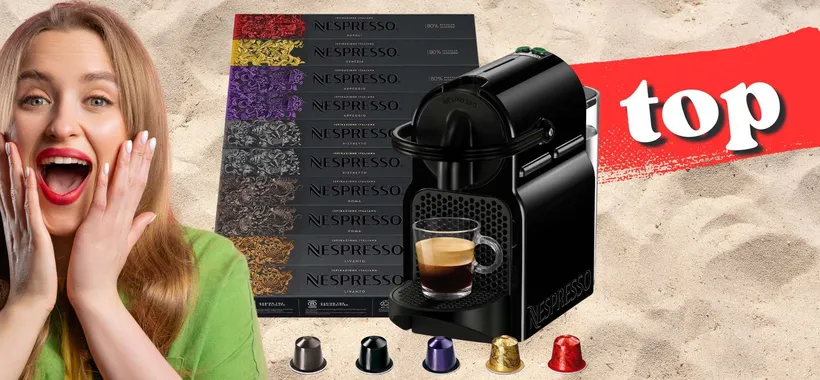 ESCLUSIVA Amazon Prime: sconto Nespresso INISSIA con 100 capsule INCLUSE