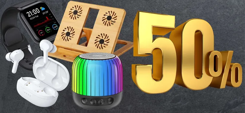 Coupon d'oro del 50% su Amazon: 5 BOMBETTE tech a meno di 20€