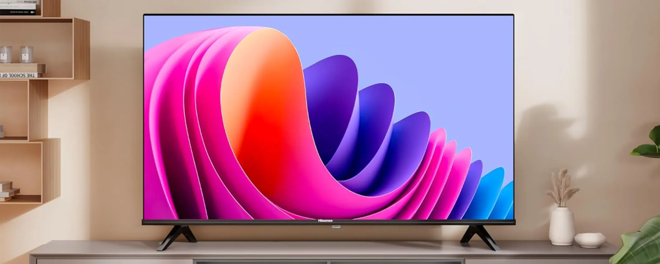 La smart tv Hisense in sconto su Amazon