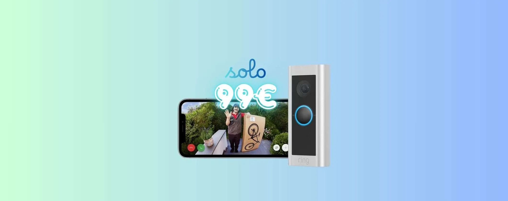 Ring Videocitofono Pro a 99€ con le Offerte di Primavera Amazon