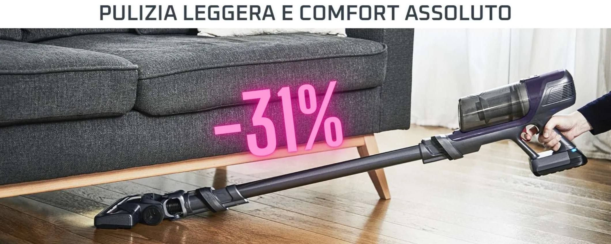 Rowenta X-PERT 660 Essential: scopa elettrica con accessori potente e leggera