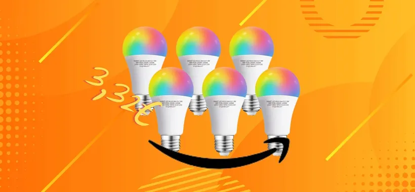 6 lampadine WiFi con controlli vocali a 3,32€ l'una, ROBA da MATTI