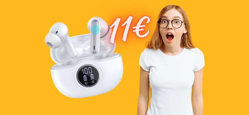 FOLLIA Amazon: auricolari Bluetooth di QUALITÀ tuoi a SOLI 11€