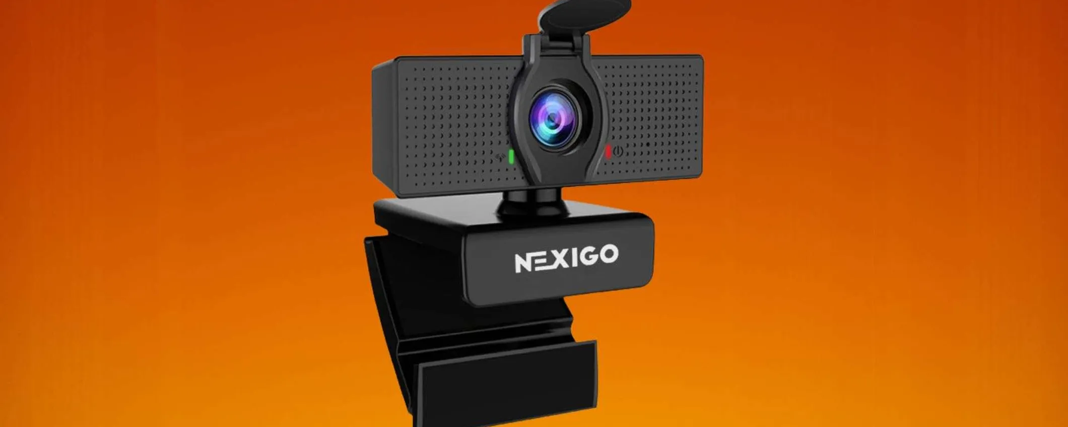 Webcam NexiGO N60 in offerta ad un super prezzo: Full HD e tante funzioni avanzate