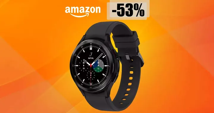 Samsung Galaxy Watch 4 Classic: il PREZZO PRECIPITA a soli 172 euro