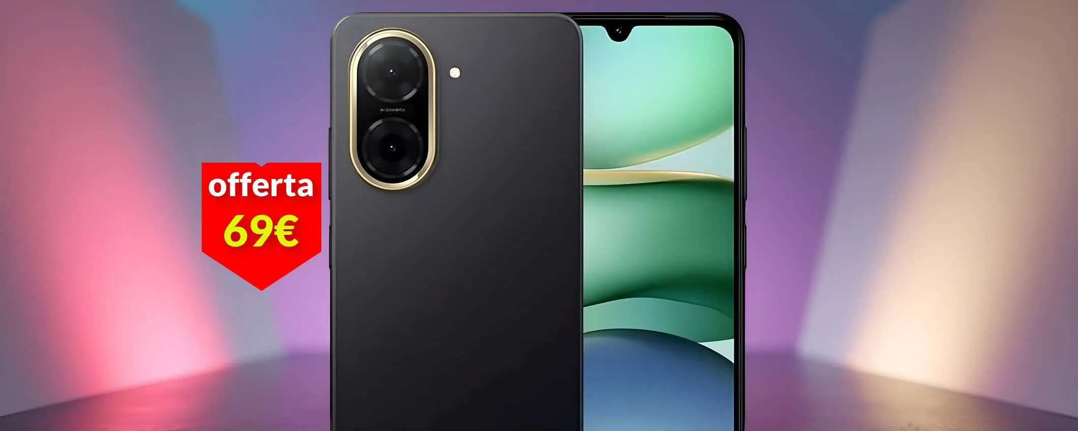 Display 6,88'', batteria 5200mAh: uno smartphone Xiaomi senza rivali a 69€