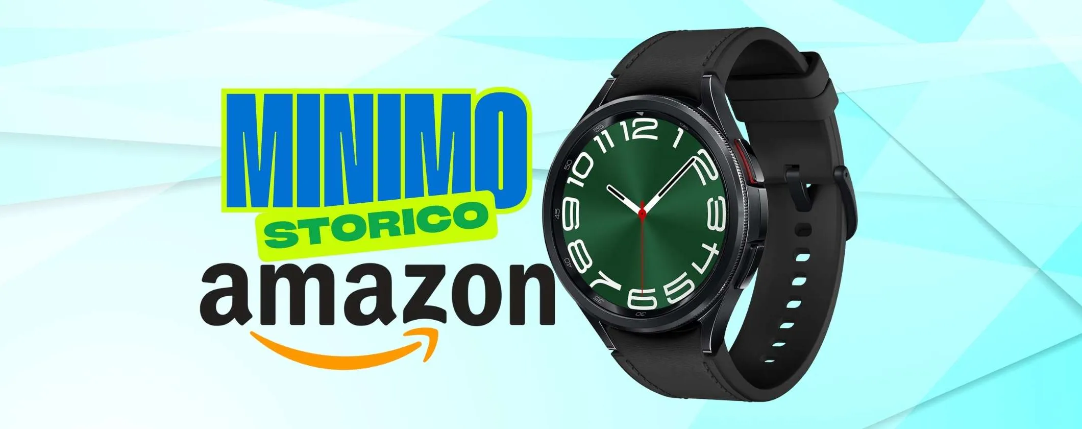 Samsung Galaxy Watch6 Classic LTE da 47mm su Amazon al minimo storico