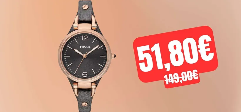 Orologio da donna Fossil: prezzo CROLLATO con questo doppio sconto Amazon