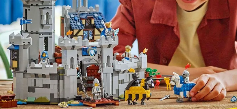 Castello LEGO del Cavaliere Medievale: 3 set in 1 in offerta su Amazon