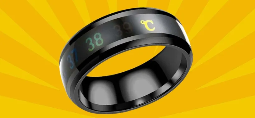 Anello SMART a 1,96€ su Amazon: GENIALATA che misura la temperatura