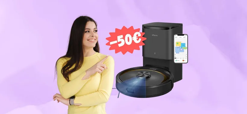 Ultenic T10 Elite: robot SUPER con svuotamento automatico (-50€)