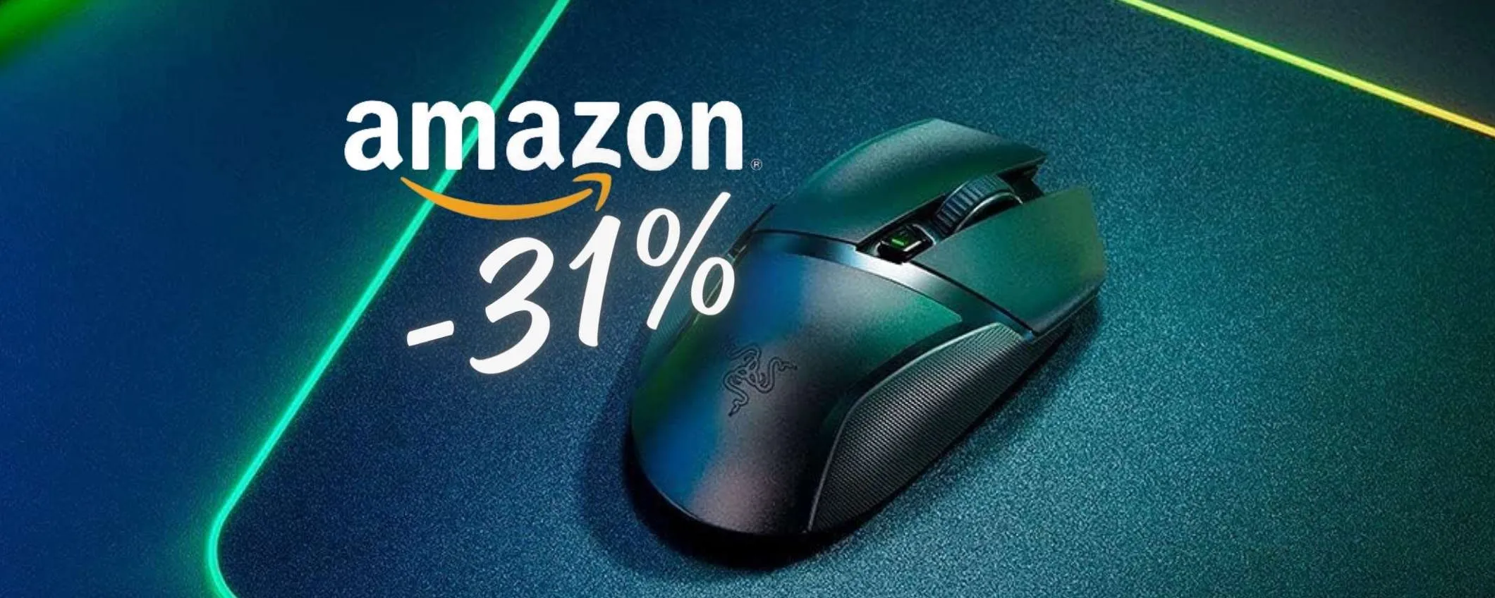Razer Basilisk X Hyperspeed: mouse wireless gaming PREMIUM (-31%)