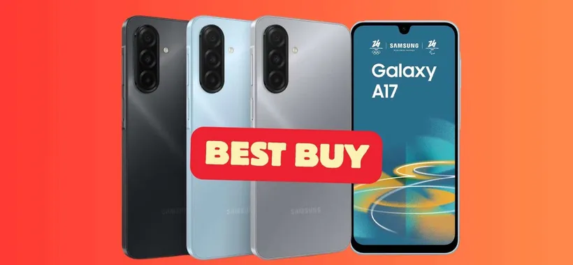 Samsung Galaxy A17 da 256GB a un prezzaccio su Amazon, ed è best buy