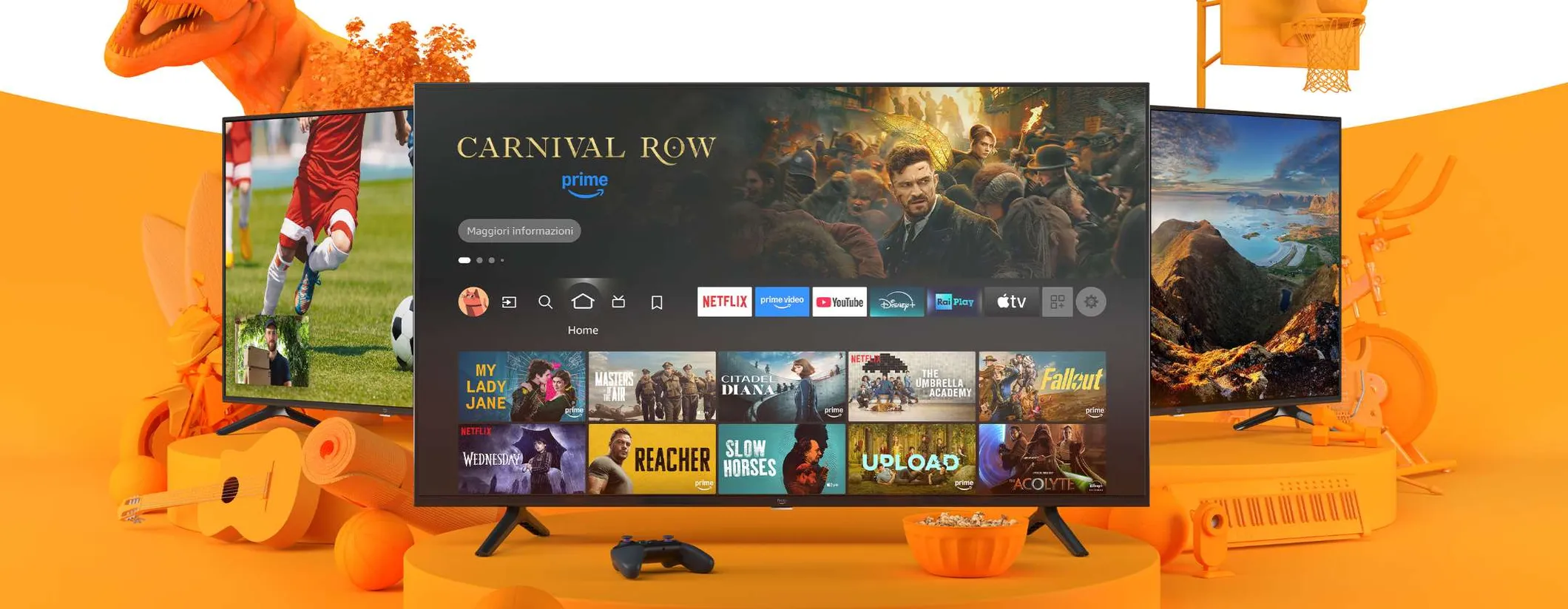 Amazon Fire TV Serie 4 ora costa niente! Metà prezzo la televisione smart da 43