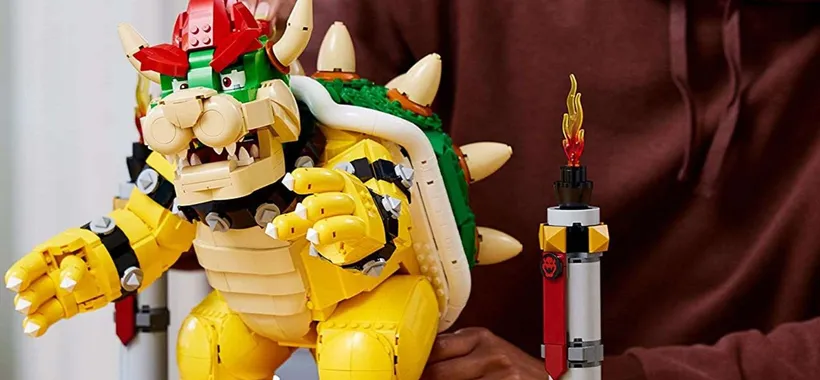Costruisci il malvagio Bowser con questo fantastico set LEGO