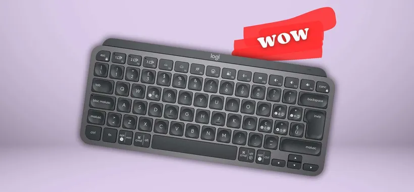 Logitech MX Keys Mini, tastiera dal feeling PREMIUM wireless e scontata