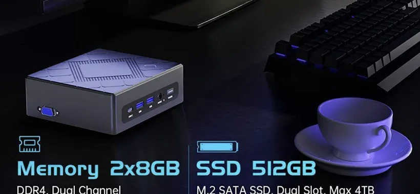 Mini PC con Windows 11 Pro in offerta su Amazon: il prezzo crolla da 599 a 319€