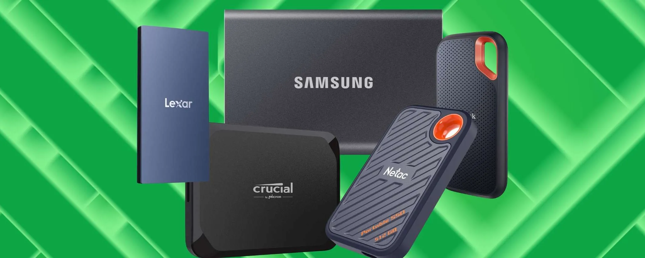 SSD portatili per archiviare di tutto: ecco i migliori di oggi per qualità prezzo