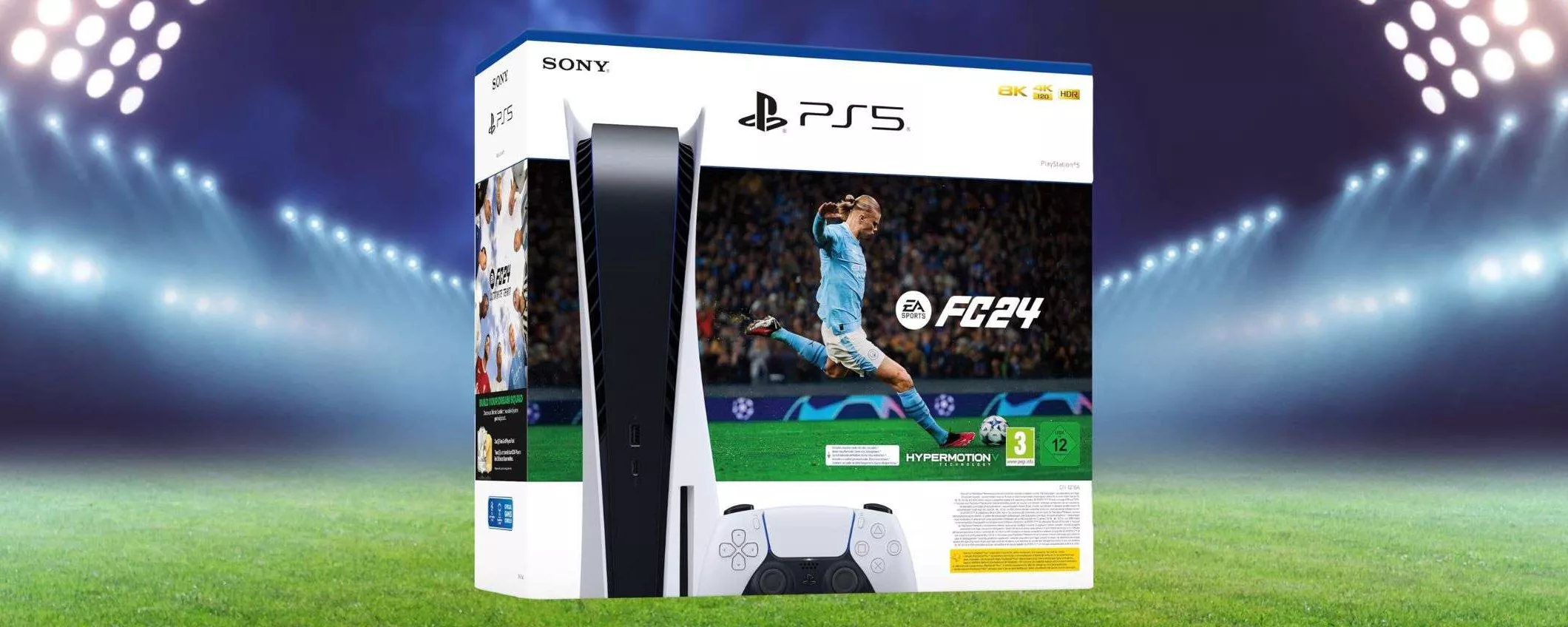 Offerta Black Friday PlayStation: PS5 e FC 24 a 499,99 euro (-19%)