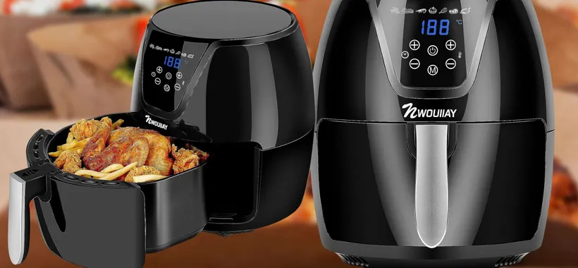 Friggitrice ad aria: cestello ENORME e prezzo RIDICOLO su Amazon (48€)