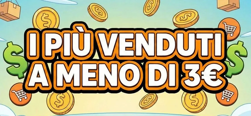 Amazon Haul: i BEST SELLER assoluti ora in promozione a meno di 3€